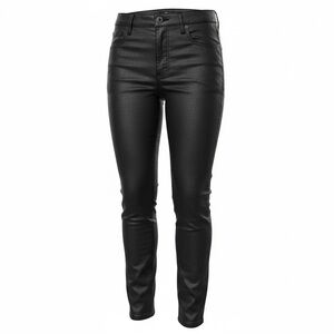 7 For All Mankind Women's Jet Black Skinny Jeans